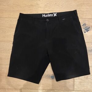 Hurley Men's Black Athletic Shorts
